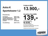 gebraucht Opel Astra Sportstourer 1.2 Turbo EDITION LED, PDC,