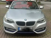 Gebraucht BMW 218 Sport Line 136 PS (100 kW) 2017 Silber Cabrio
