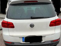 Gebraucht VW Tiguan Trendline 122 PS (89 kW) 2014 Weiß SUV