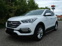 Gebraucht Hyundai Santa Fe 200 PS (147 kW) 2017 Pure white / sol SUV