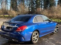 Gebraucht Mercedes C300 AMG 245 PS (180 kW) 2018 Blau Limousine
