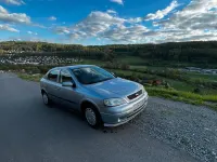 Gebraucht Opel Astra 101 PS (74 kW) 2002 Silber Limousine