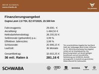 Gebraucht Cupra Leon 150 PS (110 kW) 2025 Midnight schwarz metallic Limousine