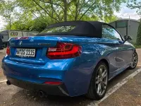 Gebraucht BMW M235 Performance 326 PS (239 kW) 2015 Blau Cabrio
