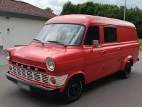 Gebraucht Ford Transit 107 PS (78 kW) 1970 Rot Van / Kleinbus