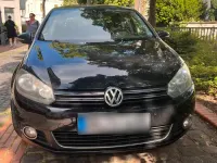 Gebraucht VW Golf VI 100 PS (73 kW) 2011 Schwarz Kleinwagen