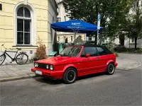 Gebraucht VW Golf Cabriolet Sportline 98 PS (72 kW) 1992 Rot Cabrio