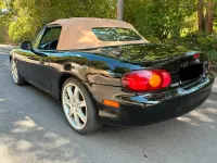 Gebraucht Mazda MX5 110 PS (80 kW) 2000 Schwarz Cabrio