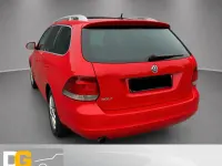 Gebraucht VW Golf VI Highline 105 PS (77 kW) 2010 Rot Kleinwagen