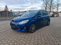 Gebraucht Ford Grand C-Max Titanium 163 PS (119 kW) 2014 Blau Van / Kleinbus