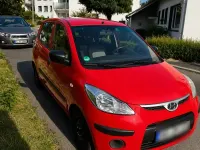 Gebraucht Hyundai i10 67 PS (49 kW) 2009 Rot Kleinwagen