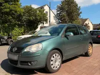 Käytetty VW Polo 101 HP (74 kW) 2007 Vihreä Viistoperä