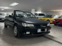 Gebraucht Peugeot 306 Cabriolet 121 PS (88 kW) 1995 Schwarz Cabrio