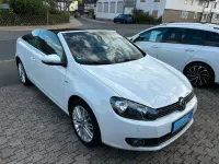 Gebraucht VW Golf Cabriolet Cup 105 PS (77 kW) 2014 Weiß Cabrio