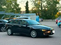 Gebraucht Alfa Romeo 159 185 PS (136 kW) 2007 Schwarz Kombi