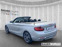 gebraucht BMW 218 d Sport Line Cabrio Bi-Xenon Navi Sportsitze