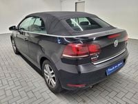 Gebraucht VW Golf Cabriolet Karmann 122 PS (89 kW) 2013 Schwarz (tiefschwarzmet.) Cabrio