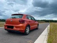 Gebraucht VW Polo 59 PS (43 kW) 2019 Orange Kleinwagen