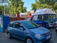 Gebraucht Hyundai Getz 67 PS (49 kW) 2004 Blau Kleinwagen