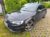 Używany Audi A3 S-Line 150 KM (110 kW) 2014 Brązowy Hatchback