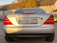 Gebraucht Mercedes SLK230 193 PS (141 kW) 1996 Silber Cabrio