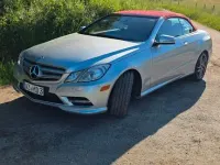 Używany Mercedes E500 408 KM (300 kW) 2011 Srebrny Kabriolet