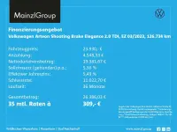 Gebraucht VW Arteon Elegance 150 PS (110 kW) 2023 Mangangrau metallic (metallic) Kombi