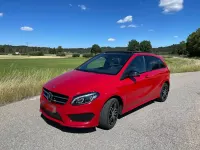 Gebraucht Mercedes B220 AMG line 177 PS (130 kW) 2018 Rot Kleinwagen