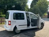 Gebraucht VW Caddy Life 75 PS (55 kW) 2009 Weiß Van / Kleinbus