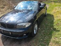 Gebraucht BMW 118 Cabriolet 143 PS (105 kW) 2011 Schwarz Cabrio