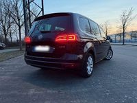Gebraucht VW Sharan Highline 150 PS (110 kW) 2017 Schwarz Van / Kleinbus