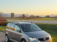 Gebraucht VW Touran Conceptline 90 PS (66 kW) 2007 Schwarz Van / Kleinbus