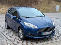 Gebraucht Ford Fiesta Titanium 101 PS (74 kW) 2016 Blau Kleinwagen