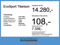 Gebraucht Ford Ecosport Titanium 125 PS (91 kW) 2020 Magneticgrau (metallic) SUV