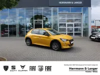 Gebraucht Peugeot e-208 Active 100 kW (136 PS) 2022 Gelb / faro gelb (metallic) Kleinwagen