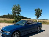 Gebraucht BMW 318 Cabriolet M Sport 115 PS (84 kW) 1998 Blau Cabrio