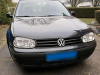 Gebraucht VW Golf IV 2002 Schwarz Kleinwagen