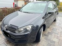 Gebraucht VW Golf VI 80 PS (58 kW) 2009 Schwarz Kleinwagen