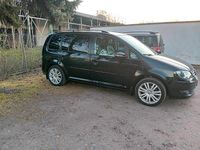 Gebraucht VW Touran 140 PS (102 kW) 2010 Schwarz Van / Kleinbus