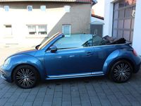 Gebraucht VW Beetle Cabriolet Design 105 PS (77 kW) 2018 Blau Cabrio