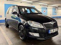 Gebraucht Skoda Roomster 69 PS (50 kW) 2012 Schwarz Van / Kleinbus