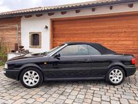 Gebraucht Audi Cabriolet 125 PS (91 kW) 1999 Brillantschwarz mit klarlack Cabrio