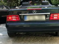 Gebraucht Mercedes SL320 231 PS (169 kW) 1997 Blau Cabrio