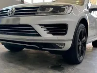 Gebraucht VW Touareg R-line 258 PS (189 kW) 2017 Weiß SUV