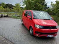 Gebraucht VW Transporter 102 PS (75 kW) 2012 Rot Van