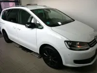 Gebraucht VW Sharan IQ Drive 150 PS (110 kW) 2019 Weiß Van / Kleinbus