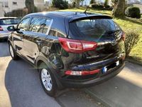 Gebraucht Kia Sportage Attract 116 PS (85 kW) 2011 Schwarz metallic SUV
