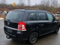 Gebraucht Opel Zafira 120 PS (88 kW) 2010 Schwarz Van / Kleinbus