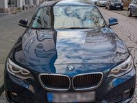 gebraucht BMW 218 i Coupé - *AUT*NAVBUIS Midnight Blue Metallic 71.900 km