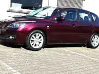 Używany Mazda 3 Active 105 KM (77 kW) 2007 Purpurowy Sedan/Limuzyna